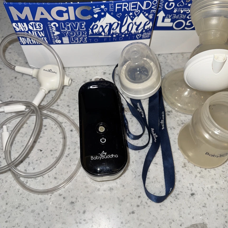 Bomba de mama portátil original Baby Buddha - Imagem 2 de 4
