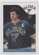 1985-86 Topps Brian Sutter #135 1s7
