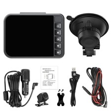 2.4 GHz WiFi Dash Cam 4K Front and Rear Dash Camera ,2" Touch Loop Recording US