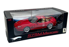 Hot Wheels Elite 1/18 Ferrari 575M Maranello Red