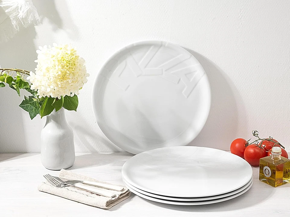 CreaTable 16581 GOURMET Pizzateller 32cm 4tlg Flammkuchenteller Teller für Pizza - Bild 4 von 4