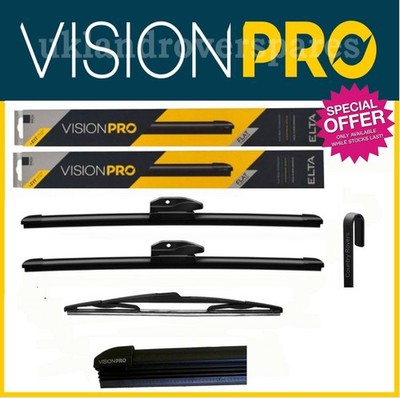 HYUNDAI iX35 WIPER BLADES 2010 to 2016 VISIONPRO 24'' & 16'' + 12'' QUALITY REAR