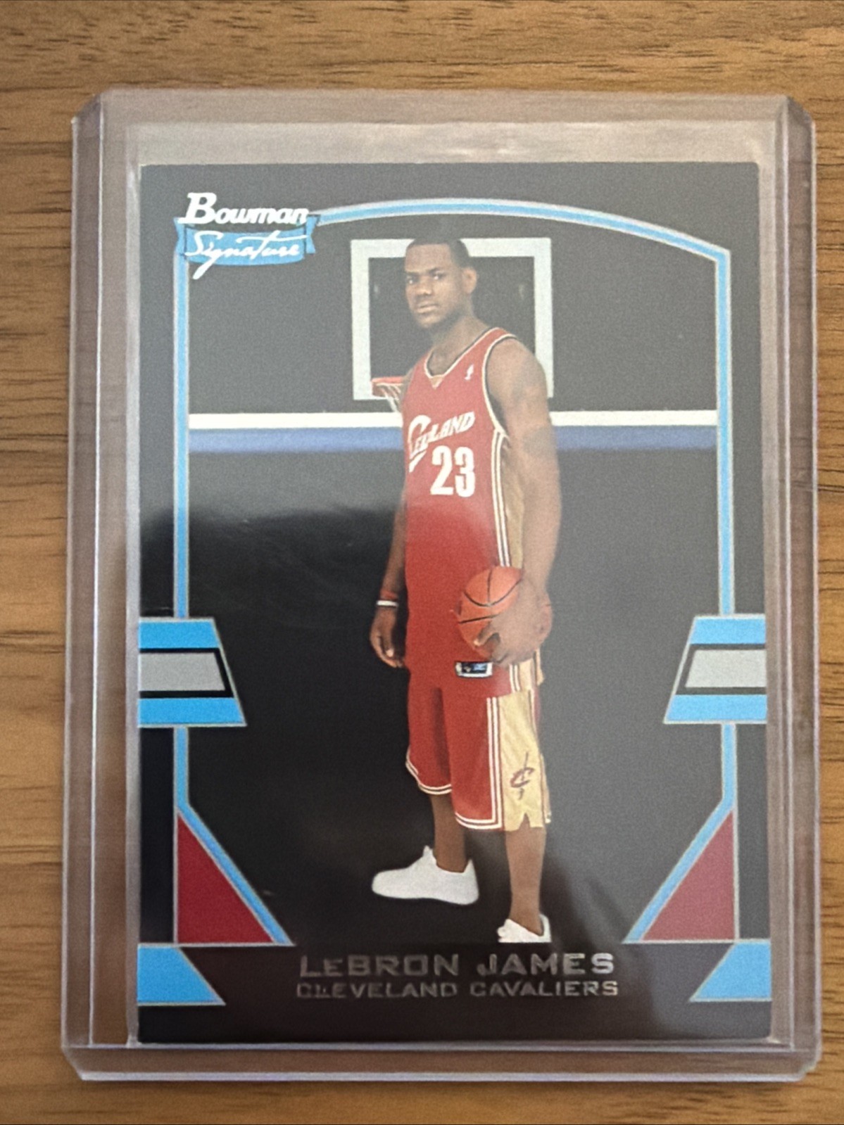 2003-04 Bowman Signature RC Rookie /1250 LeBron James #56 Cleveland Cavaliers