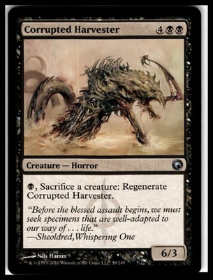 Scars of Mirrodin #59 Corrupted Harvester