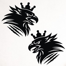 Scania Vinyl Decals Griffin Head Stickers x2 Lorry Truck Graphic Decals UK