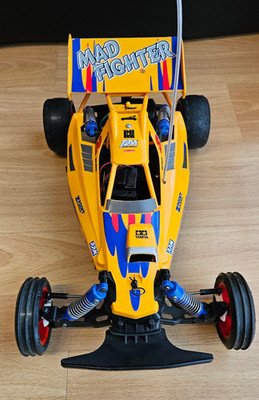 Tamiya Mad Fighter 1:10 2WD Buggy Vintage RC Auto ferngesteuertes Auto