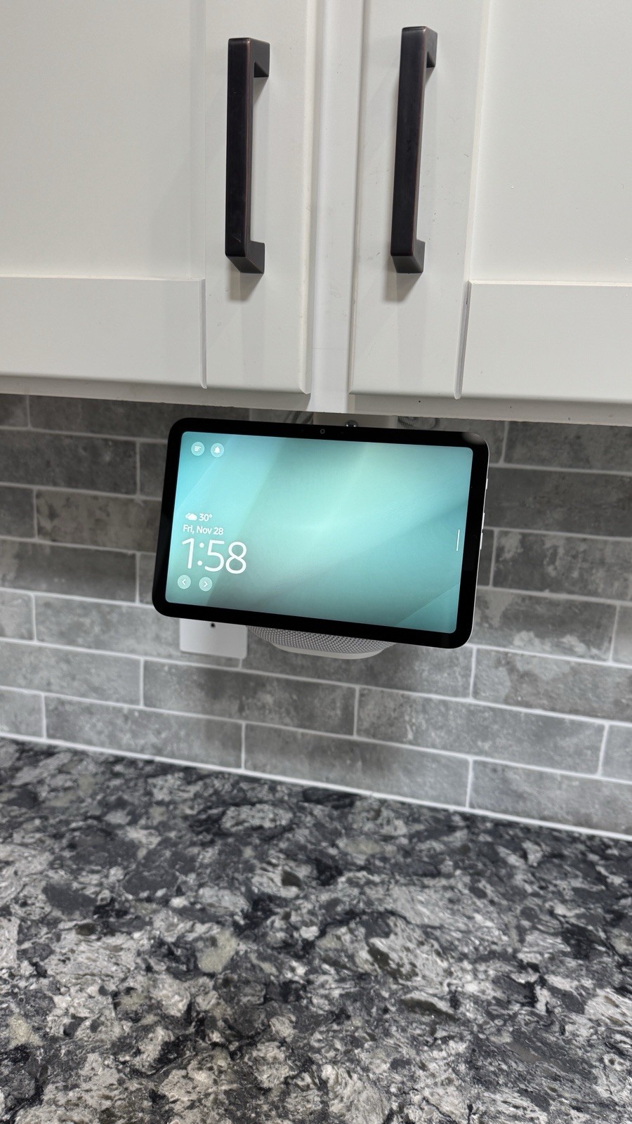 Under-Cabinet / Under-Desk Mount for Echo Show 8.7”   And 11” Adjustable Holder