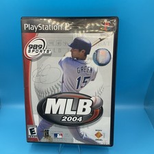 MLB 2004 (PlayStation 2 PS2) Tested No Manual