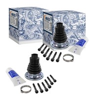 2X Vaico Achsmanschetten Satz Getriebeseitig Passend FüR Audi 80 90 A1 A2 A3 A4