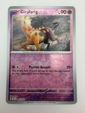 #066/162 Girafarig Reverse Holo Common - Pokémon Temporal Forces English NM