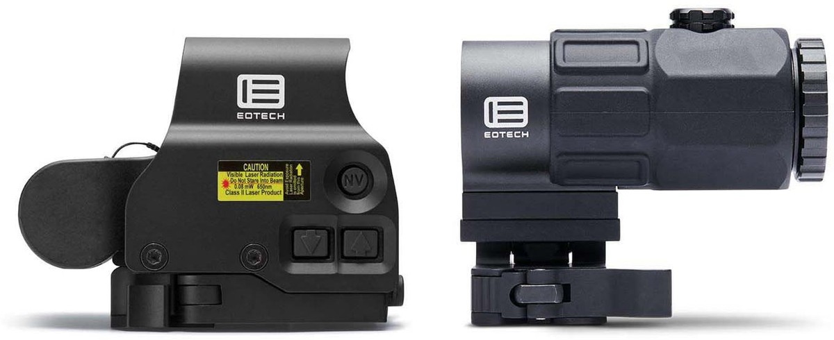 EOTech EXPS3-4 Holographic Weapon Sight with G45 STS 5x Magnifier