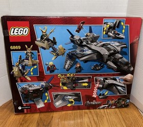 2012 LEGO Marvel Super Heroes Quinjet Aerial Battle Avengers 6869