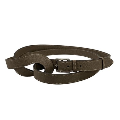HERMES Etrivière Dubretour Etoupe Taurillon Clemence Square O Belt HERMES Etrivière Dubretour Etoupe Taurillon Clemence Square  main image 2