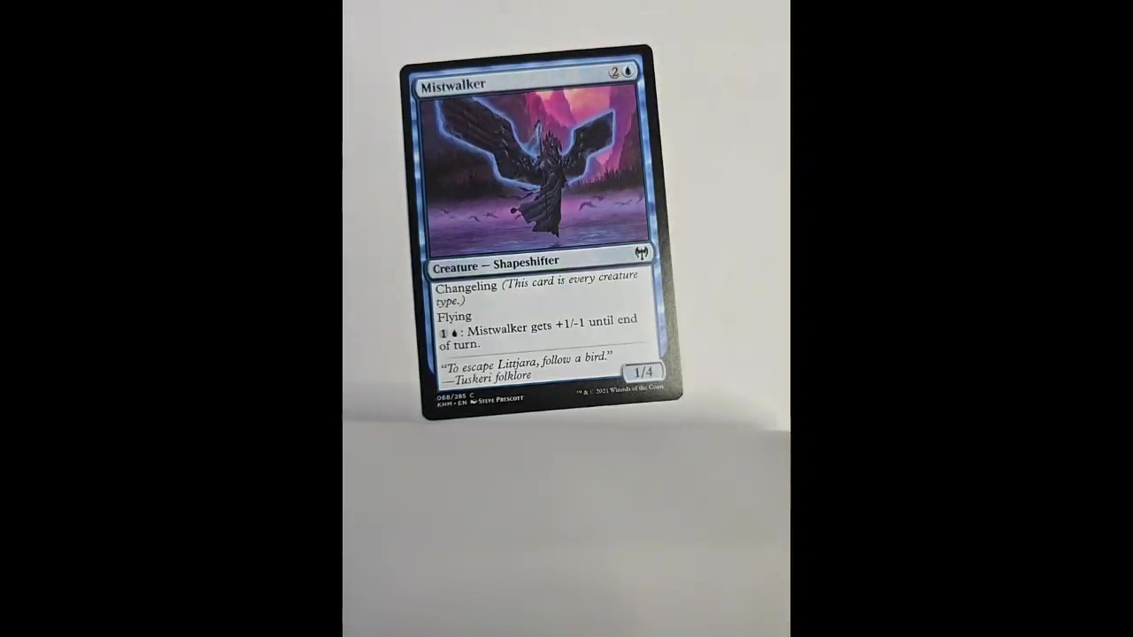Mistwalker 68 Common Kaldheim Magic: The Gathering Lightly Played