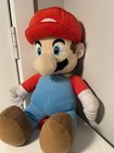 Nintendo Mario Plush Backpack Red Blue Adjustable Strap Zipper Super Mario — photo 4