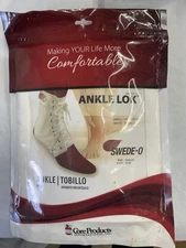 Swede-O Ankle Lok Ankle Brace Removable Side Stabilizers Additional Support SM.