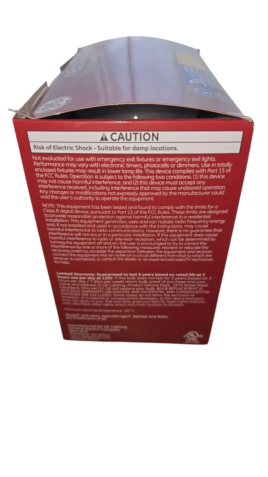 GE Comfortable Soft White Light/HD Light, Indoor Floodlight 2 Bulbs - Image 4 of 4