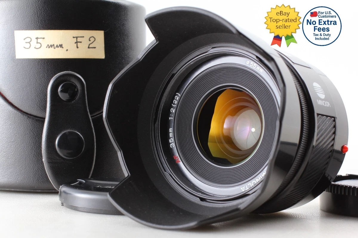 ★稀少＆美品★MINOLTA ミノルタ AF 35mm F2(22) Minolta A-mount f/2 Camera Lenses for sale - eBay