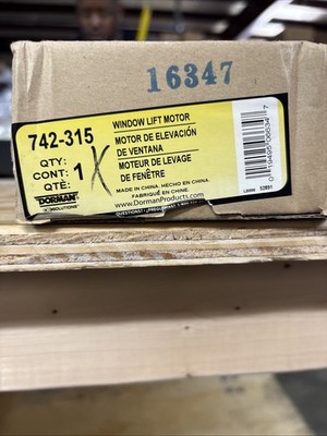 Doorman Window Lift Motor 742-315 N.O.S