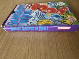 Snake Rattle N Roll NES (PAL UKV) Complete In Box CIB Rare LTD 1990 Nintendo
