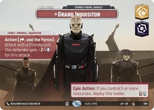 Grand Inquisitor Showcase Foil - LOF 1018 NM - Star Wars Unlimited