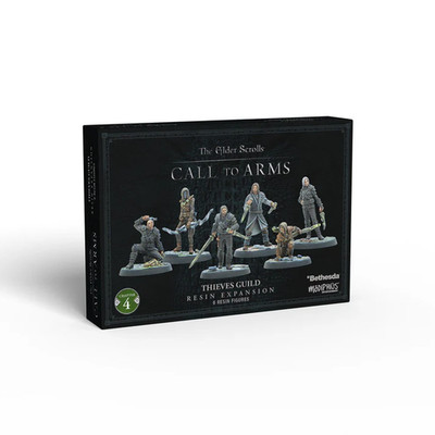 Elder Scrolls: Call to Arms Thieves Guild Miniaturen Set - 6 unbemalte Figuren