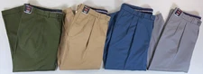 Men's Big & Tall Roundtree & Yorke TravelSmart Pleated Classic Fit Pants