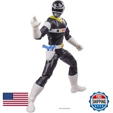 Power Rangers Lightning Collection In Space Black Ranger 6-Inch Premium