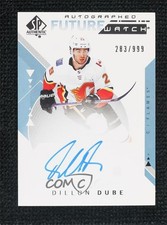2018-19 SP Authentic Auto Future Watch 283/999 Dillon Dube #194 Auto k1r