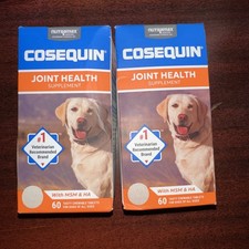 2-Cosequin Joint Health Supplement for dogs 60 Chewable Tablets Exp. 3/2028