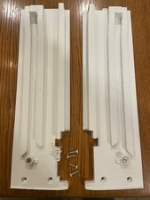 Kenmore LG Refrigerator Crisper Guide Rail Set (L+R) Part # MEG619202  LFX28968S