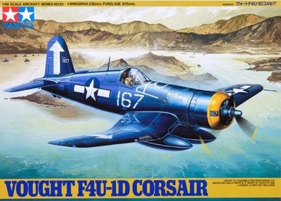 Tamiya 300061061 - 1:48 USN Vought F4U-1D Corsair - Neu