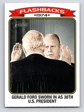 2023 Topps Heritage - News Flashbacks #NF-8 Gerald Ford