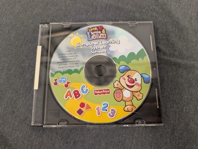 Fisher-Price Laugh & Smile & Learn Computer Learning System Software CD 2006