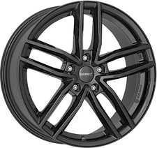 4x Sommerräder DEZENT TR black für VOLKSWAGEN Polo VI AW 16 Zoll Felgen 195
