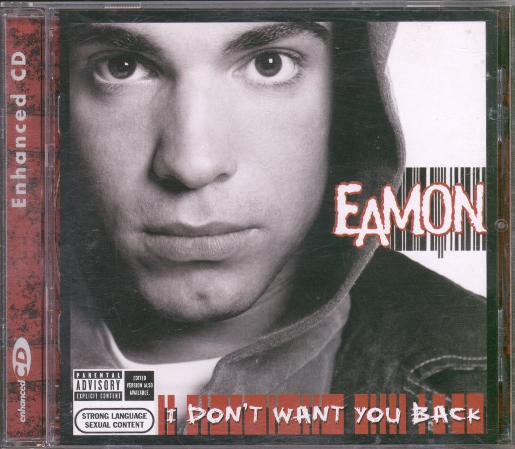 Eamon I Don't Want You Back CD Europe Jive 2004 enhanced CD with video content