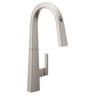 Moen S75005EV2 Nio 1.5 GPM 1 Hole Pull Down Smart Kitchen Faucet - Spot Resist