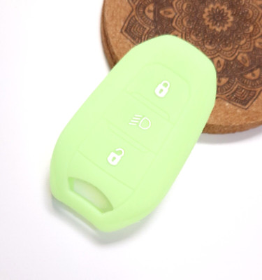 3 Tasten Schlüssel Etui Schlüsselanhänger Cover für Peugeot 208 308 508 3008 5008 Schlüsselloser Zugang 6