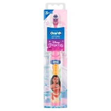 Oral-B Battery Toothbrush Moana Disney Princess Kids Electric Powered Purple 3 
