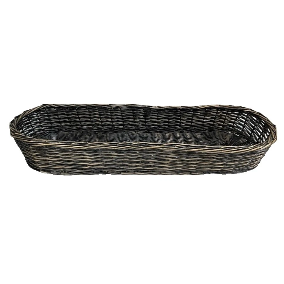 Cestas de decoración Pottery Barn Rattan