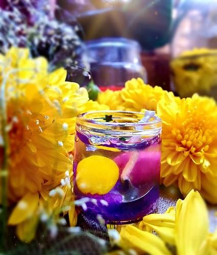 Jelly Shots Clear Glass Filled with Wax Gel Candle For Birthday Decor- Set Of 6 - Picture 2 of 5