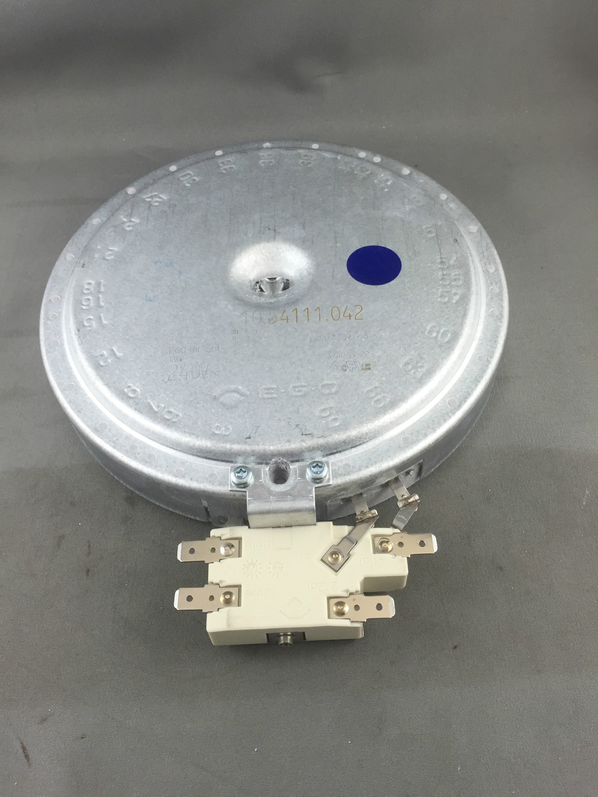 Chef Regency VSA Stove Ceramic Cooktop SMALL Hotplate Element EVHCFRSBL