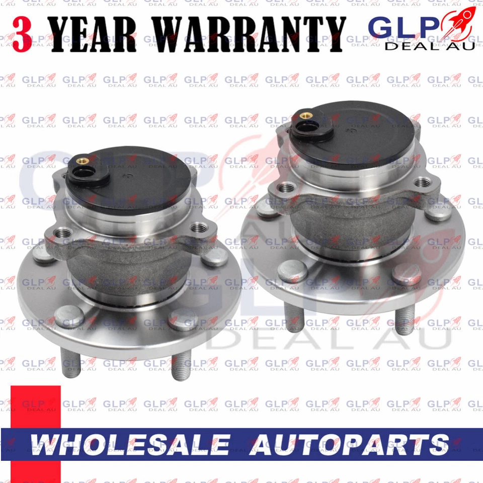 2PCS Rear Wheel Bearing Hub With ABS For 2003-2014 Mazda 3 BK BL Inc MPS & SP23 - image 3 of 4