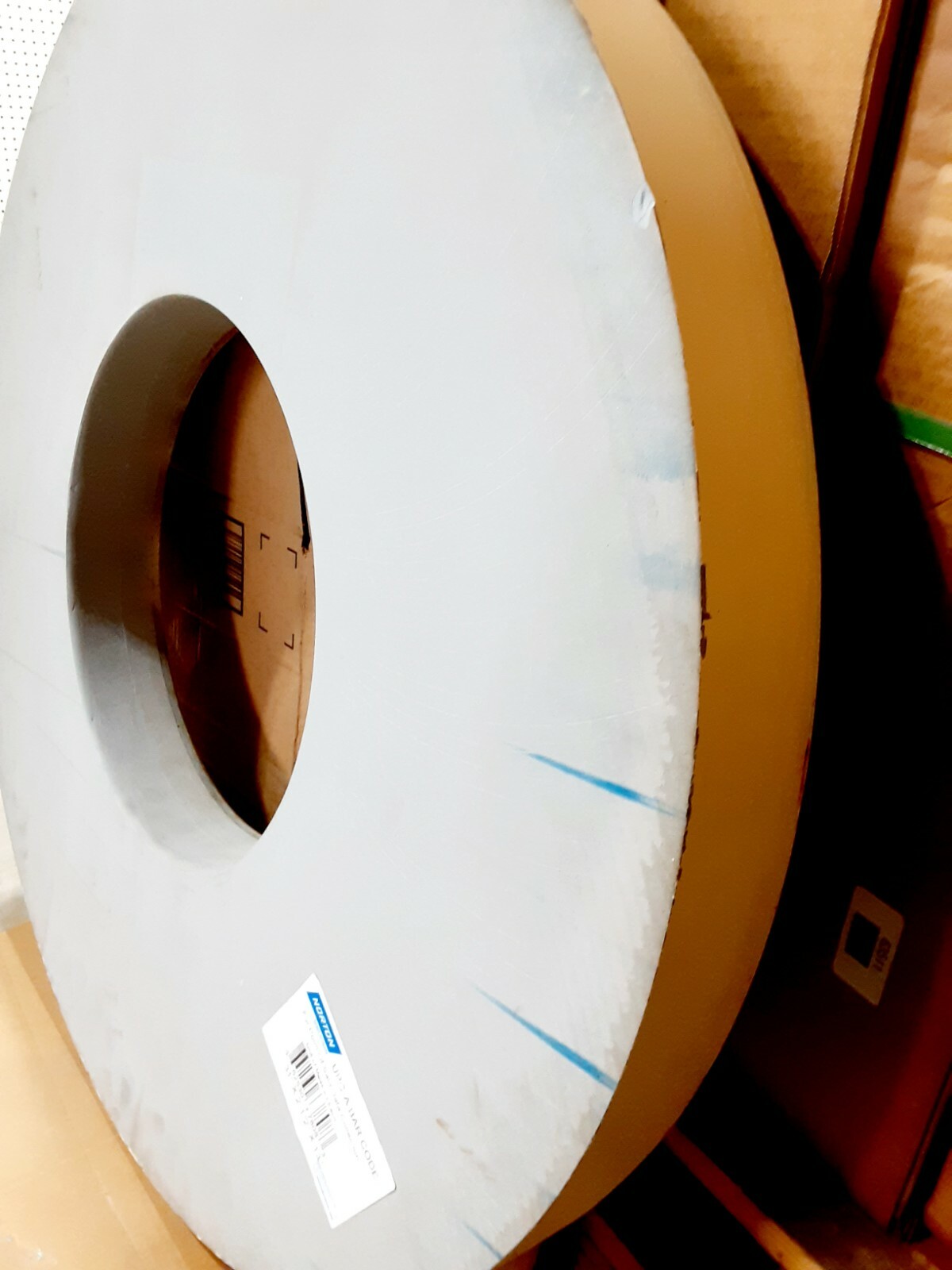 NEW Norton Hyprolap Plate Mounted Grinding Wheel Lapping Machine