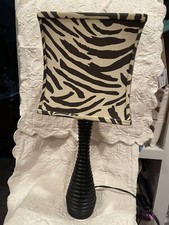 Zebra Print Lamp