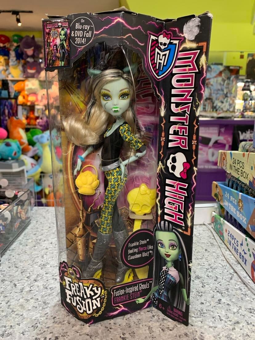 2013 - Monster High Freaky Fusion Inspired Ghouls Frankie Stein Doll  - New 