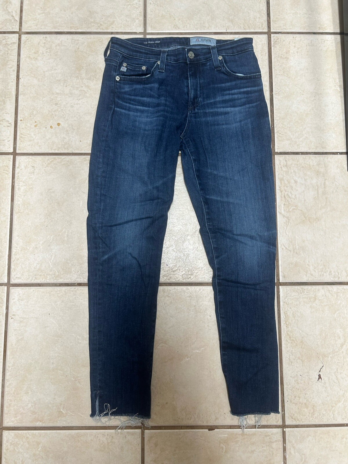 AG Adriano Goldschmied Jeans Women 27 Blue The Prima Cigarette