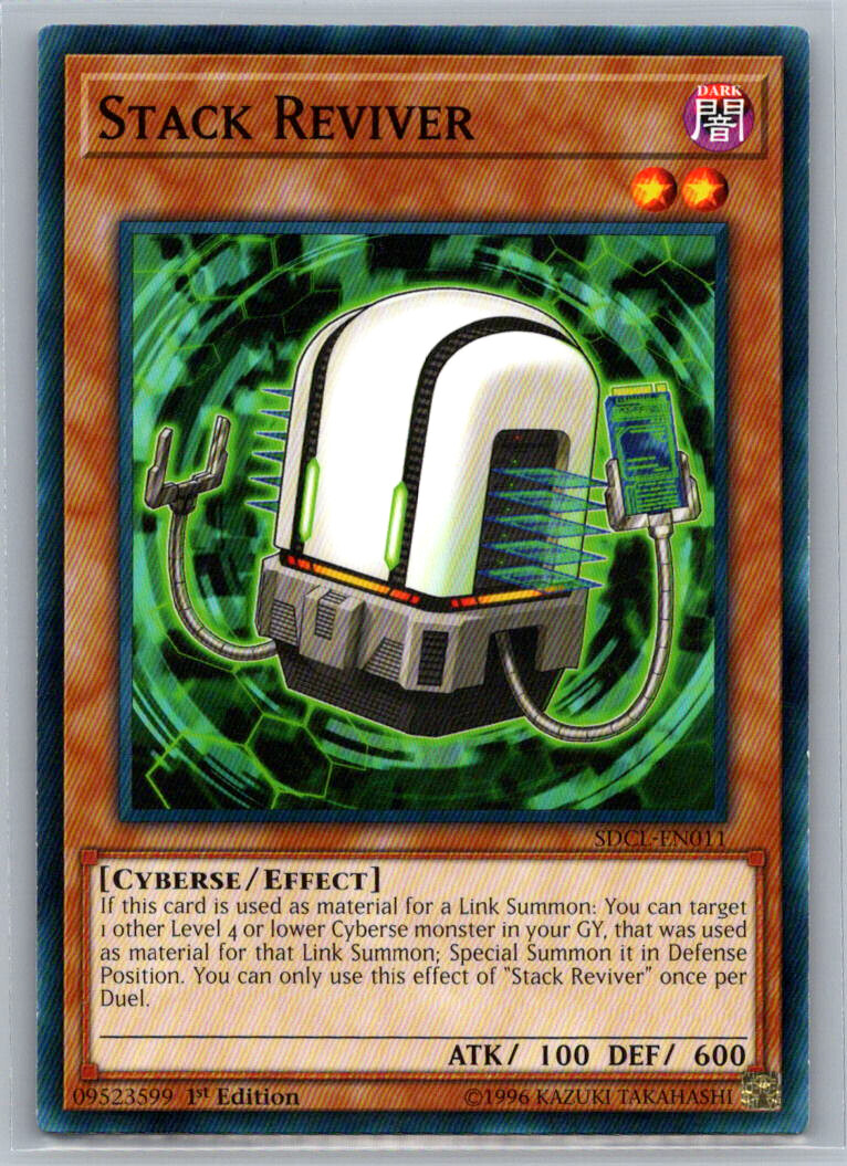 Stack Reviver Structure Deck: Cyberse Link 1st Edition #SDCL-EN011