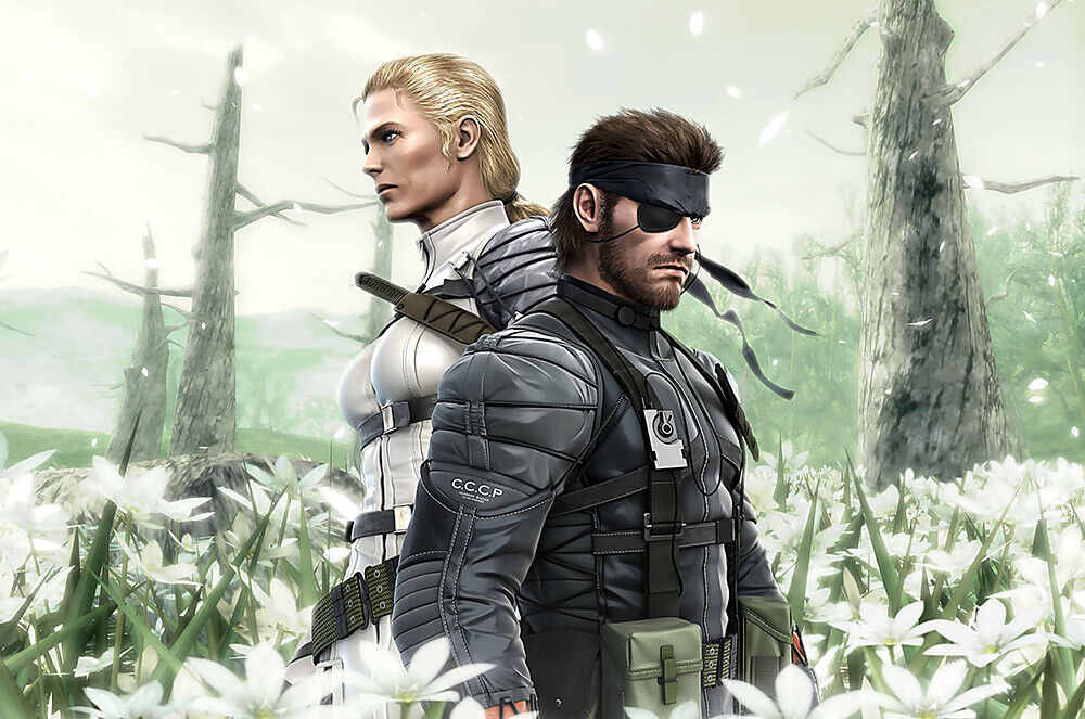 Metal Gear Solid 3 Snake Eater Subsistence PS2 PS3 POSTER MADE IN USA -  MGS307