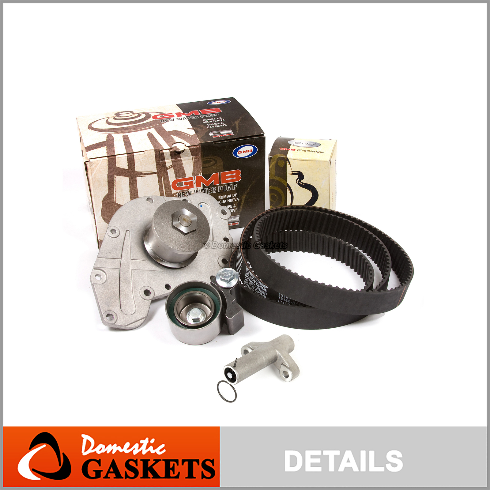 Complete Timing Belt Kit With Tensioner & Water Pump – For 05-10 Dodge/Chrysler 3.5L 4.0L SOHC (VIN G,4,X,M,S,V)